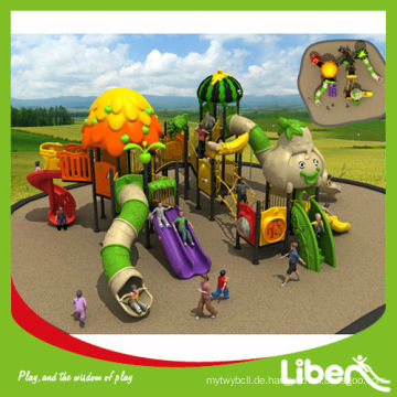 Neue Kunststoff Outdoor Spielplatz Ausrüstung in Park Preschool LE.SG.011 verwendet